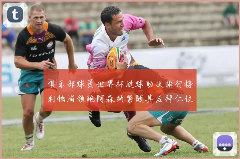 俱乐部球员世界杯进球助攻排行榜利物浦领跑阿森纳紧随其后拜仁位列第三